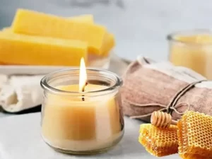 cách làm nến thơm từ sáp ong